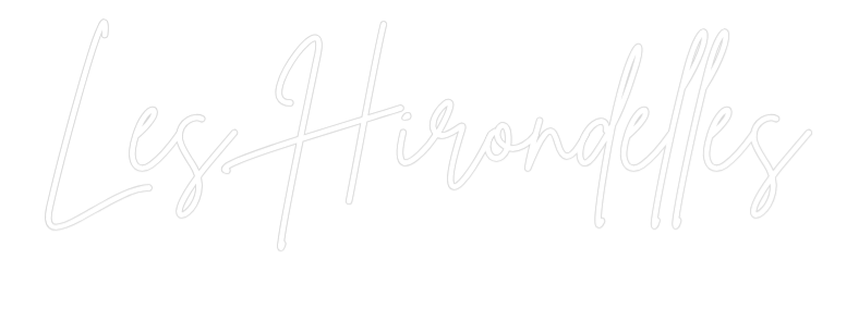 Custom Neon Sign Online Editor Les Hirondell...