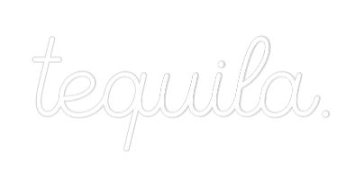 Custom Neon Sign Online Editor tequila.