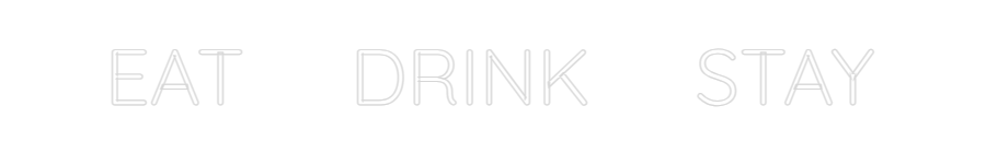 Custom Neon Sign Online Editor EAT DRINK...