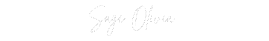 Custom Neon Sign Online Editor Sage Olivia
