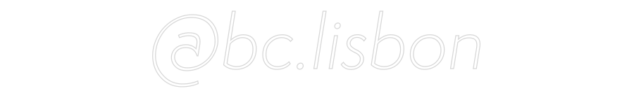Custom Neon Sign Online Editor @bc.lisbon