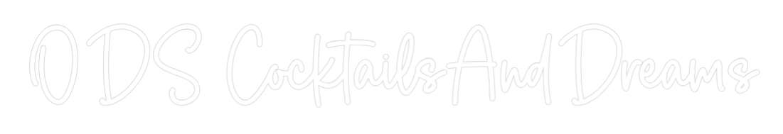 Custom Neon Sign Online Editor ODS Cocktails...
