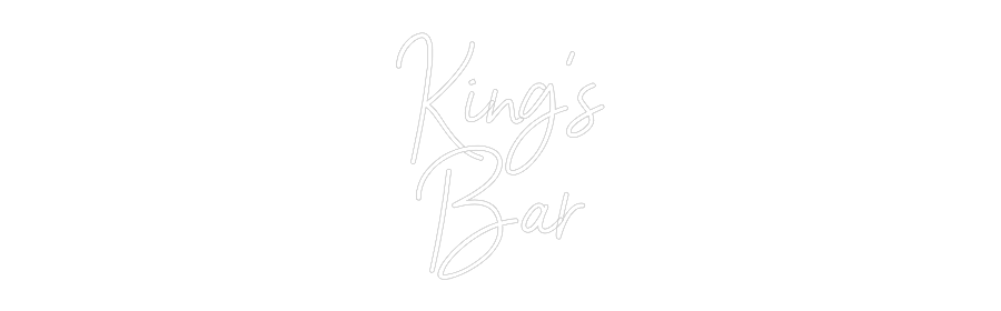 Custom Neon Sign Online Editor King's
Bar