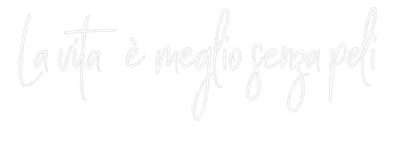 Custom Neon Sign Online Editor La vita è meg...