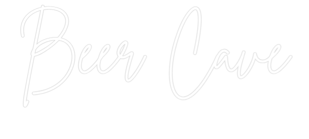 Custom Neon Sign Online Editor Beer Cave