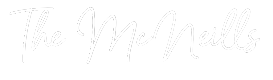Custom Neon Sign Online Editor The McNeills