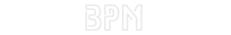 Custom Neon Sign Online Editor BPM