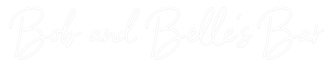 Custom Neon Sign Online Editor Bob and Belle...