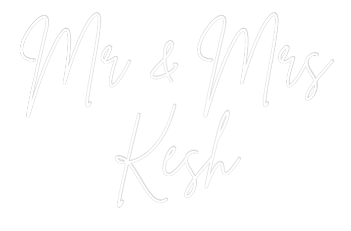 Custom Neon Sign Online Editor Mr & Mrs
Kesh
