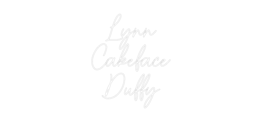 Custom Neon Sign Online Editor Lynn
Cakefac...
