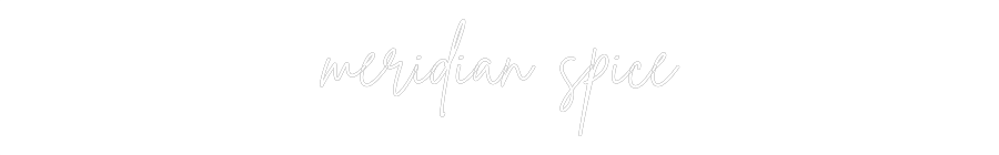 Custom Neon Sign Online Editor meridian spice