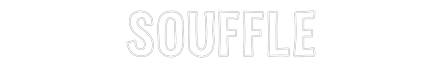 Custom Neon Sign Online Editor SOUFFLE