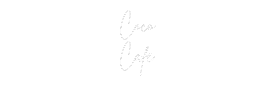 Custom Neon Sign Online Editor Coco
Cafe