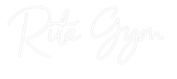 Custom Neon Sign Online Editor Rita Gym