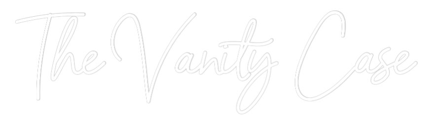 Custom Neon Sign Online Editor The Vanity Case