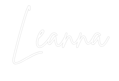 Custom Neon Sign Online Editor Leanna