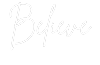 Custom Neon Sign Online Editor Believe