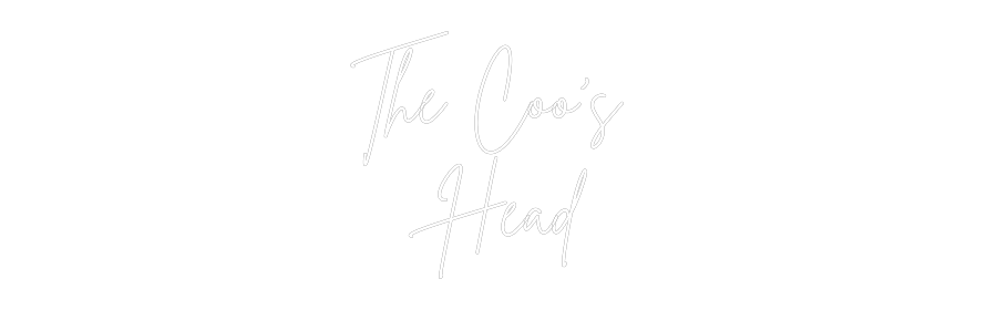 Custom Neon Sign Online Editor The Coo’s
H...