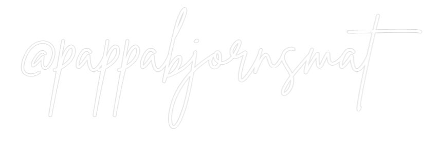 Custom Neon Sign Online Editor @pappabjornsmat