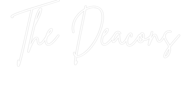 Custom Neon Sign Online Editor The Deacons
