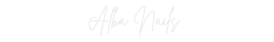 Custom Neon Sign Online Editor Alba Nails