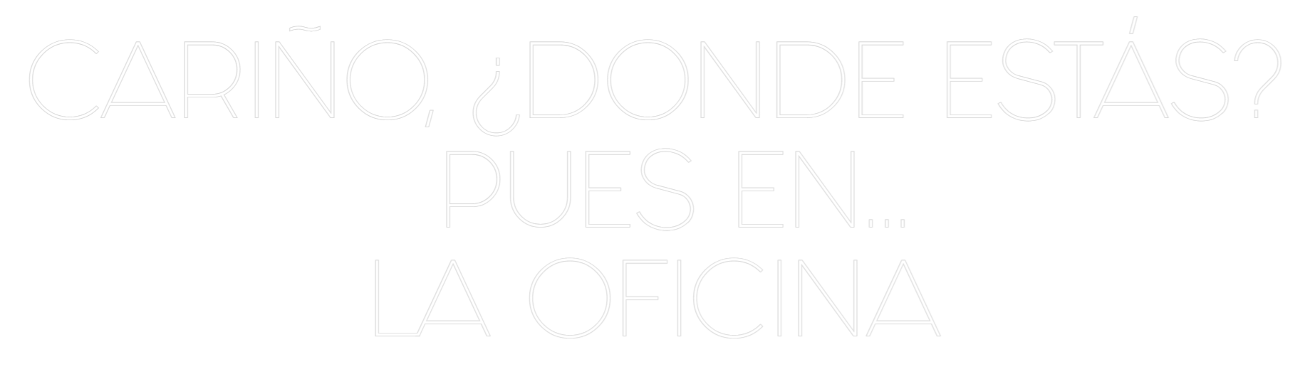 Custom Neon Sign Online Editor CARIÑO, ¿DOND...