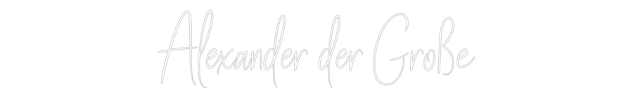 Custom Neon Sign Online Editor Alexander der...