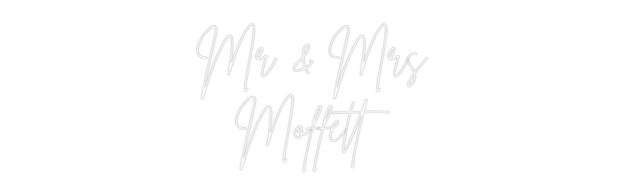 Custom Neon Sign Online Editor Mr & Mrs
Mof...