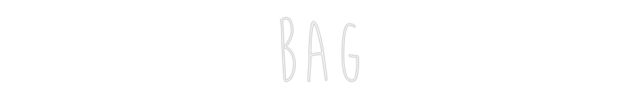 Custom Neon Sign Online Editor Bag