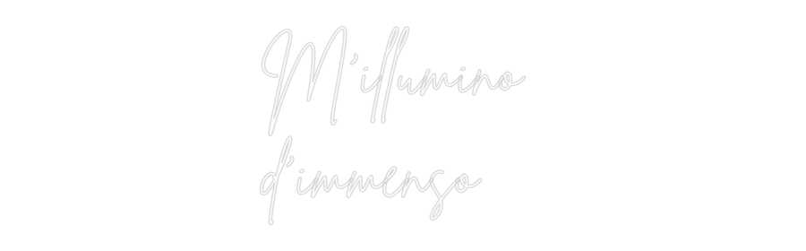 Custom Neon Sign Online Editor M'illumino 
...