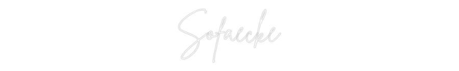 Custom Neon Sign Online Editor Sofaecke