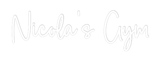 Custom Neon Sign Online Editor Nicola’s Gym