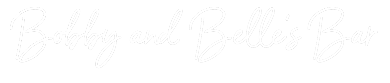 Custom Neon Sign Online Editor Bobby and Bel...