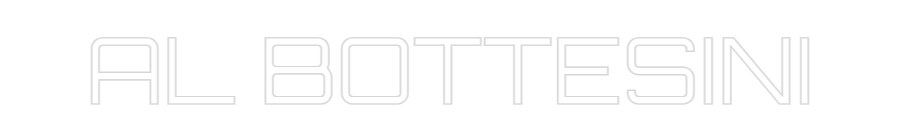 Custom Neon Sign Online Editor AL BOTTESINI