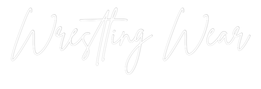 Custom Neon Sign Online Editor Wrestling Wear