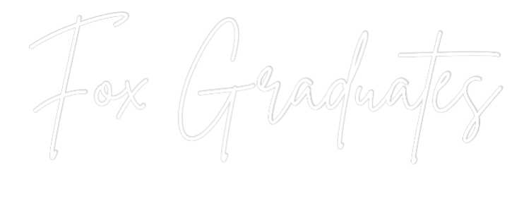 Custom Neon Sign Online Editor Fox Graduates