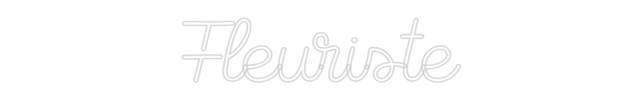 Custom Neon Sign Online Editor Fleuriste
