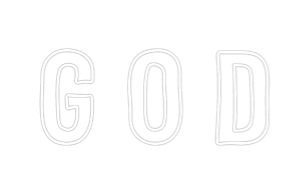 Custom Neon Sign Online Editor G O D