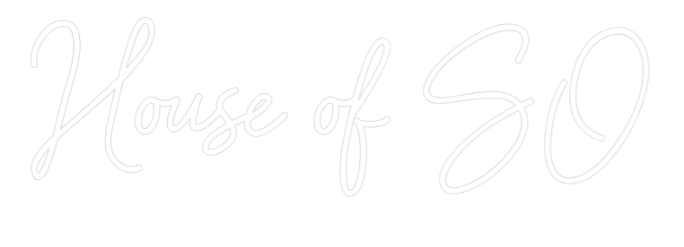 Custom Neon Sign Online Editor House of SO