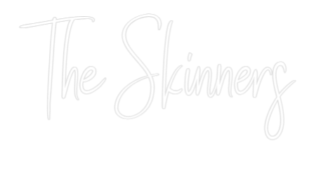 Custom Neon Sign Online Editor The Skinners
