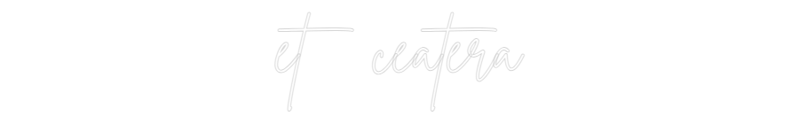 Custom Neon Sign Online Editor et ceatera