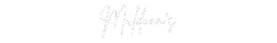 Custom Neon Sign Online Editor Muldoon’s