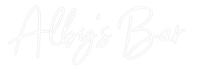 Custom Neon Sign Online Editor Alby's Bar