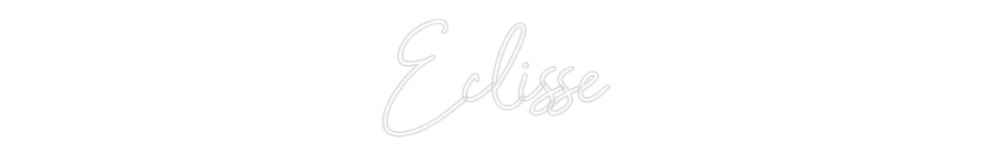 Custom Neon Sign Online Editor Eclisse