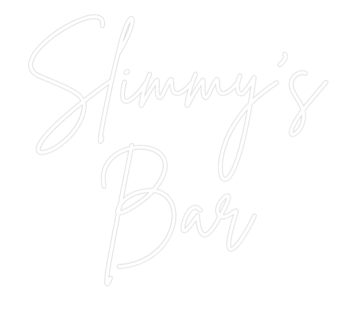 Custom Neon Sign Online Editor Slimmy's
Bar