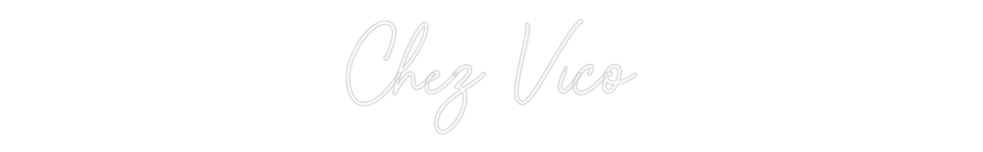 Custom Neon Sign Online Editor Chez Vico