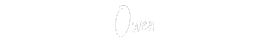 Custom Neon Sign Online Editor Owen