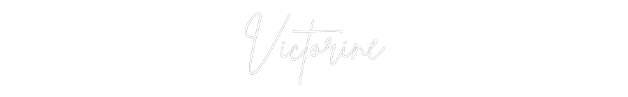 Custom Neon Sign Online Editor Victorine