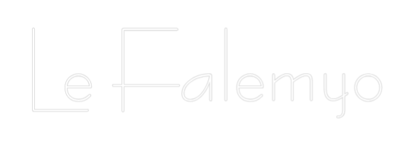 Custom Neon Sign Online Editor Le Falemyo