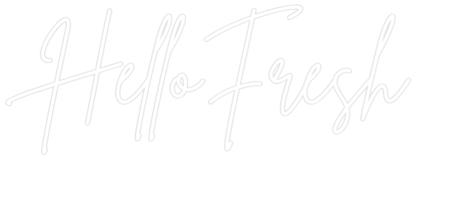 Custom Neon Sign Online Editor HelloFresh